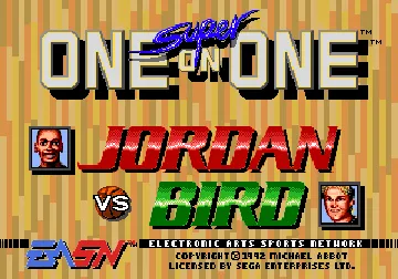 Jordan vs Bird (USA, Europe) (v1 screen shot title